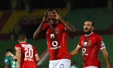 فرحة لاعبي الأهلي بالفوز