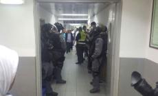 أثناء اقتحام الاحتلال للمستشفى