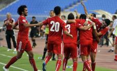 فرحة لاعبي المنتخب المغربي