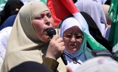 رجاء الحلبي مسؤولة الحركة النسائية بحماس