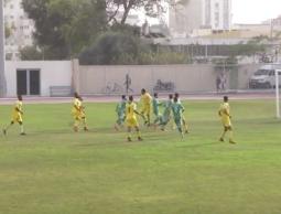 جانب من المباراة