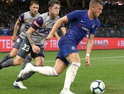 جانب من المباراة