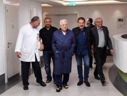 عباس في المستشفى