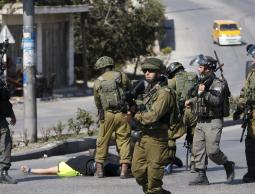 اطلاق نار على فلسطيني