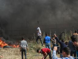 صورة من مسيرات العودة