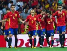 لاعبو إسبانيا