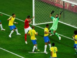 جانب من المباراة