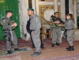خلال اقتحام سابق لقوات الاحتلال