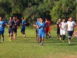 جانب من التدريبات