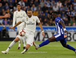 جانب من المباراة