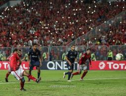 جانب من مباراة الذهاب