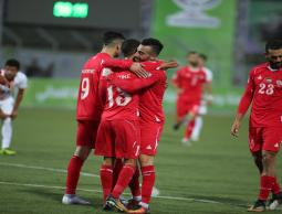 لاعبو منتخب فلسطين