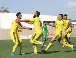 لاعبو خدمات دير البلح