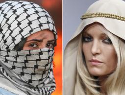 دد من دور عرض الأزياء بدأت تستلهم الكوفية التي تعتبر من رموز الكفاح الفلسطيني