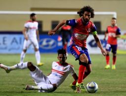 جانب من أحد مباريات الدوري المصري