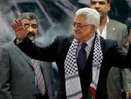 عباس خلال المؤتمر السادس