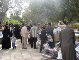 مبرة الرحمة توزع مساعدات على 500 شخص