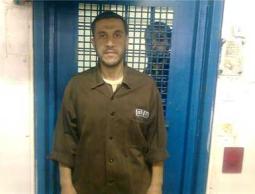 الاسير  ضياء الدين الشرفا من داخل سجنه