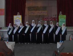 امسية شعرية بمدرسة أم الفحم في شمال القطاع