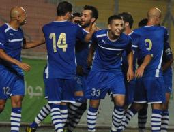 فرحة لاعبي هلال القدس