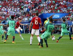 جانب من المباراة