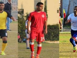 من اليمين: شبير, وحسنين, وسالم