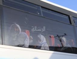 حجاج غزة يغادرون لتأدية مناسك الحج(عدسة محمود ابو حصيرة)