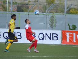 جانب من المباراة