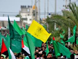 جانب من تعزيز الوحدة خلال انطلاقة حماس الـ25 (الأرشيف)