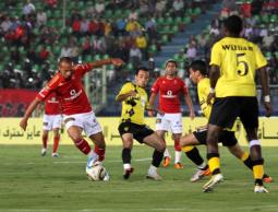 مباراة سابقة للنادي الأهلي