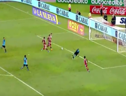 لحظة إنقاذ الحارس لمرماه