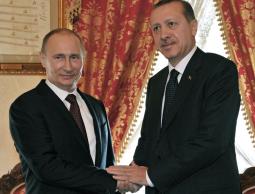 اردوغان وبوتين خلال اللقاء