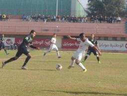 جانب من مباراة الهلال وغزة الرياضي