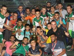 فريق شهداء الشابورة بطل البطولة