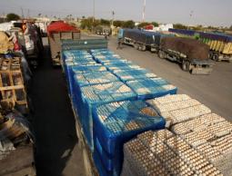 تصدير البضائع غزة (أرشيف)