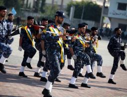 جانب من احتفال للشرطة