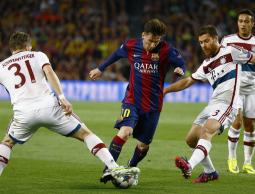 جانب من مباراة الذهاب بين الطرفين