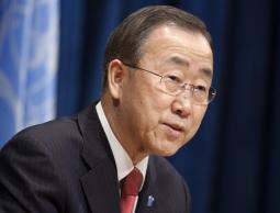 الأمين العام للأمم المتحدة بان كي مون