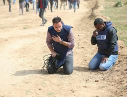 كتلة الصحفي تدين استهداف الاحتلال للصحفيين شرقي القطاع