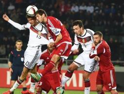 جانب من المباراة