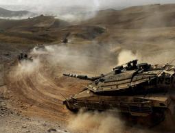 قوات الاحتلال على الحدود (الأرشيف)