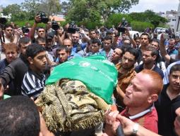 تشييع جثامين مجزرة عائلة البطش بغزة