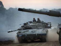 دبابات الإحتلال على الحدود (الأرشيف)