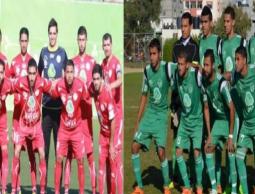 من اليمين: اتحاد الشجاعية, وأهلي الخليل