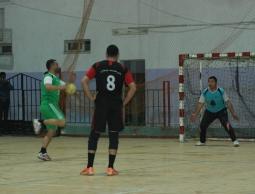 جانب من أحد مباريات دوري اليد