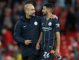 محرز وغوارديولا