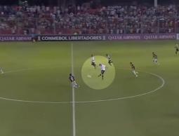 جانب من المباراة