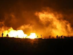 بدء فعاليات الارباك الليلي شرق مدينة غزة