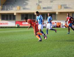 جانب من المباراة