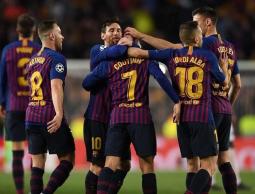 لاعبو برشلونة